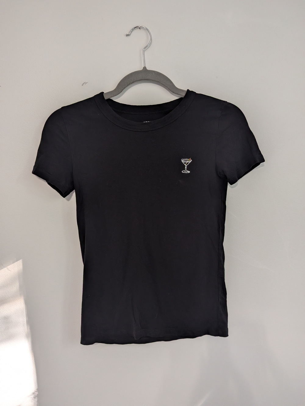 Sunday Best Embroidered Martini T-Shirt